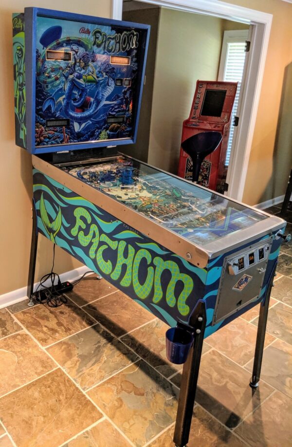 fathom pinball machine for sale