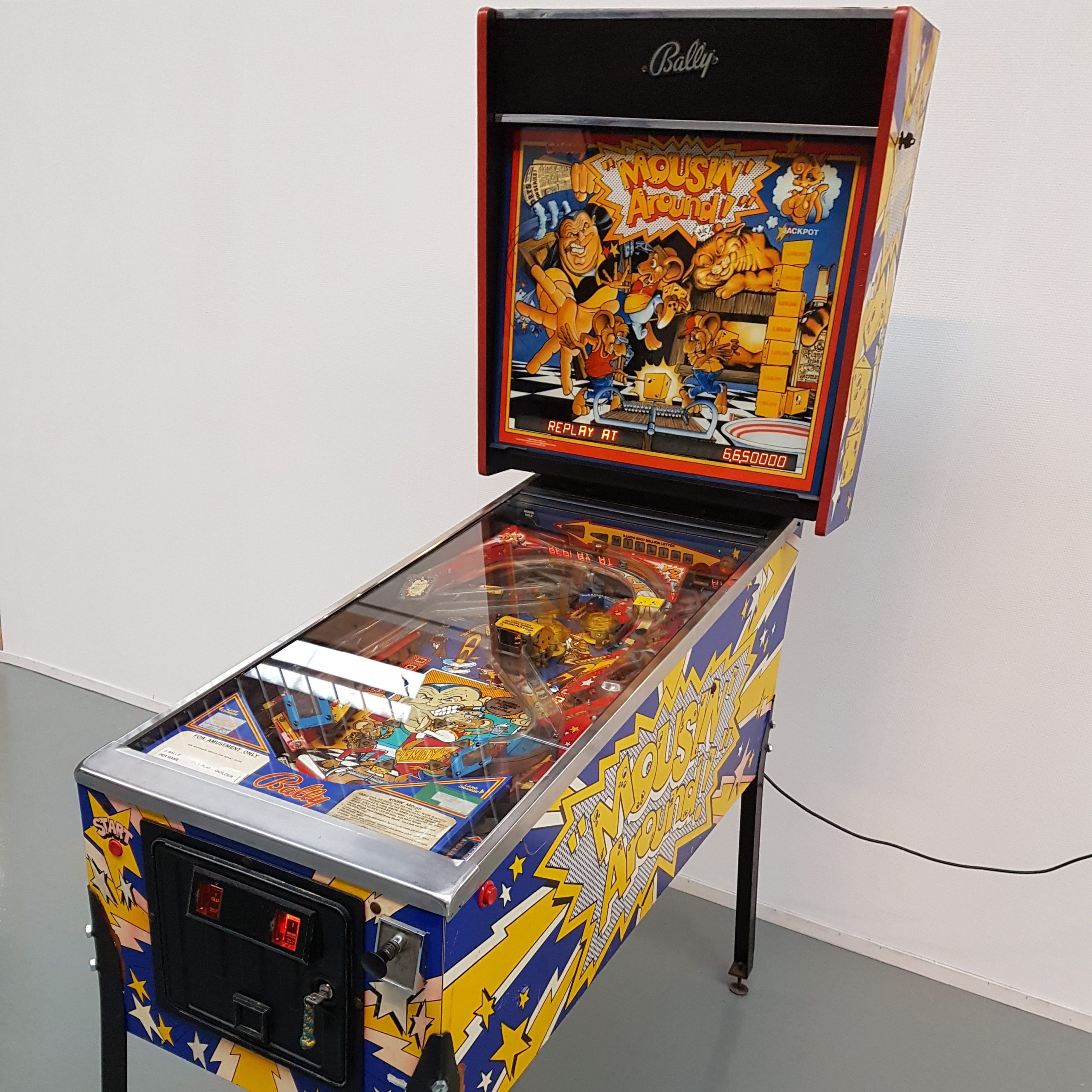 Bally mousin around pinball machine for sale